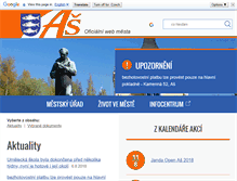 Tablet Screenshot of muas.cz